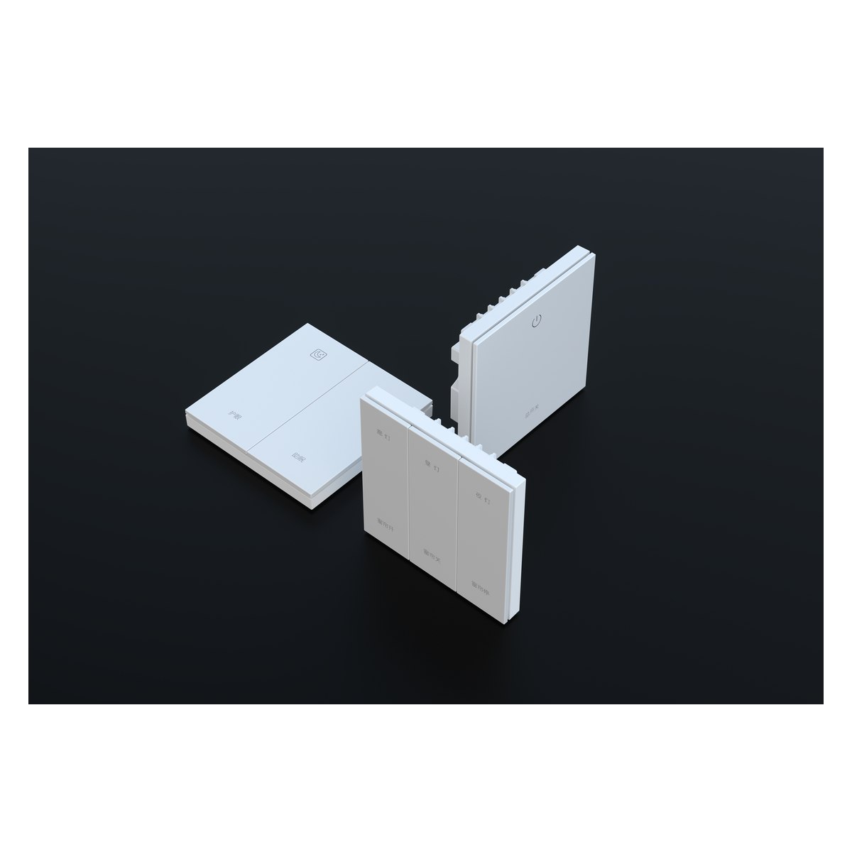 Выключатель L3 Tuya Zigbee, 2 клавиши