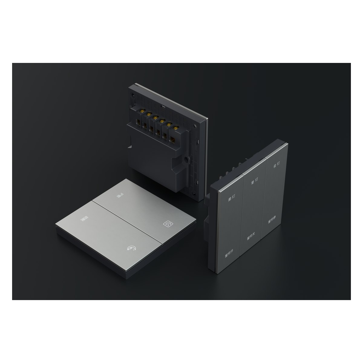 Interrupteur L3 Tuya Zigbee à 3 commandes